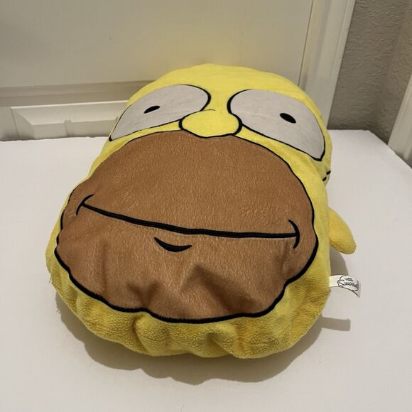 The Simpsons Plush 20" HOMER SIMPSON FACE PILLOW - Picture 9 of 11